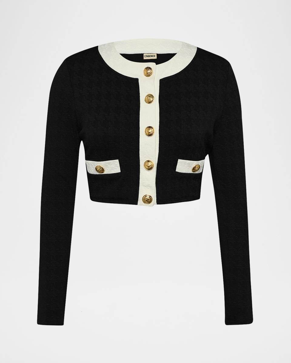 Adaline Colorblock Chic Swim Cardigan